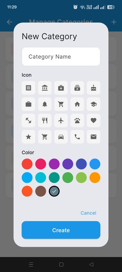 Creating a custom reminder category