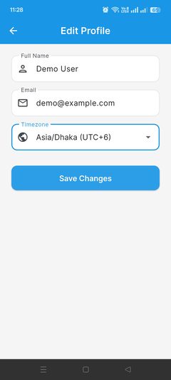 Editing your Remindr account profile